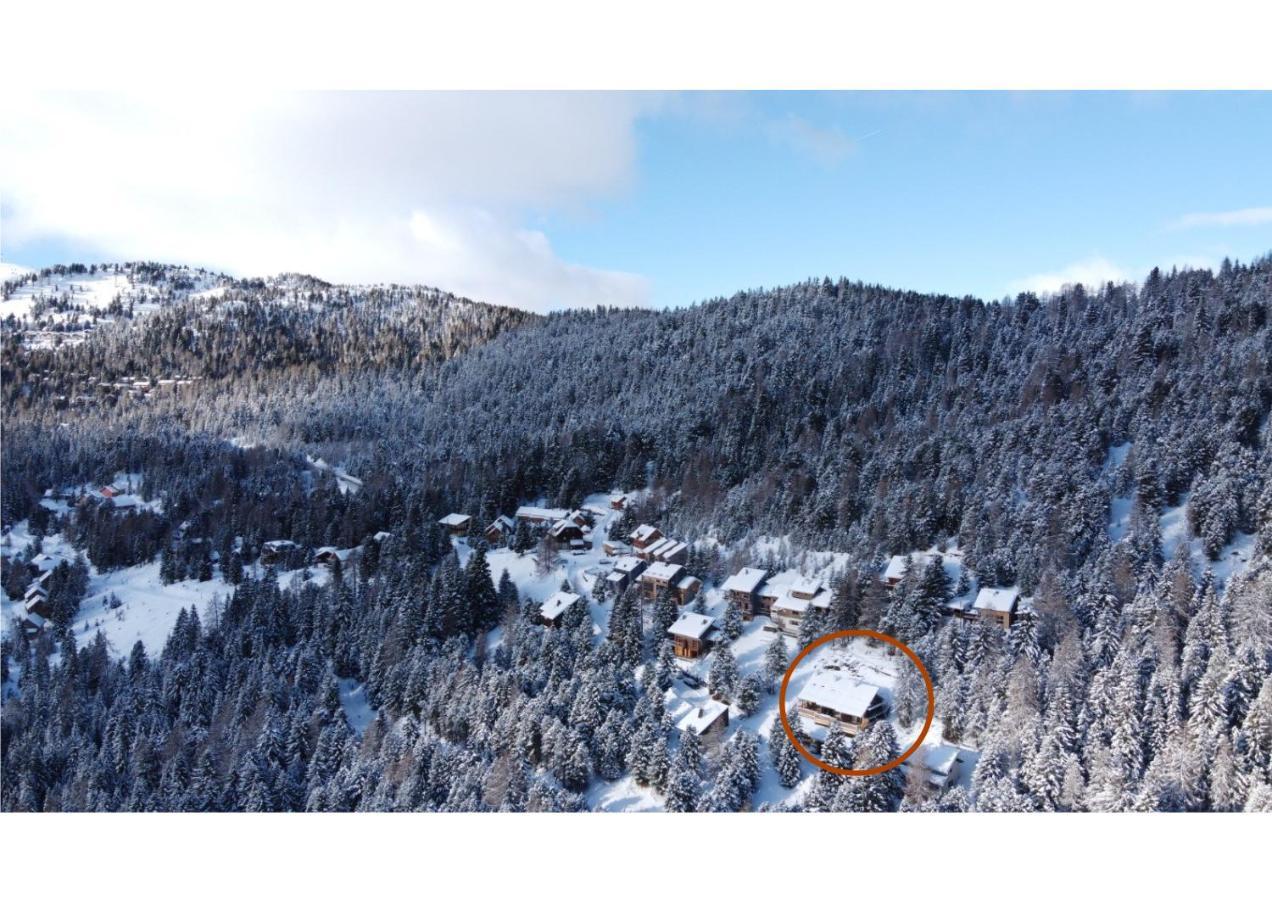 Auszeit Ferienhaus Fuer 6 Personen ,Mit Grosser Terrasse Und Panoramablick, Turracher Hoehe -A1 Haus 436 A Links- Turracher Hohe Exterior foto